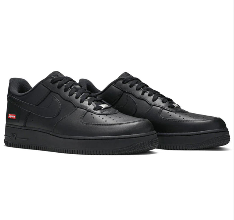 Supreme x Nike Air Force 1 "Low Black"