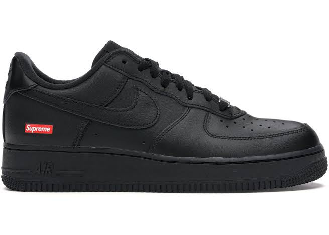 Supreme x Nike Air Force 1 "Low Black"